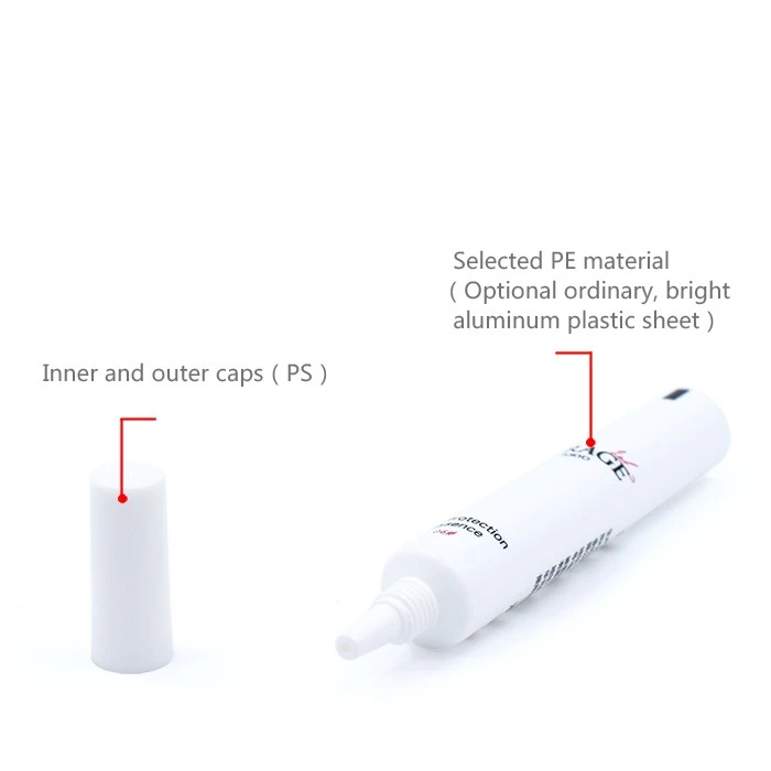 Smallest Diameter Trial Pack Plastic Packaging Tube