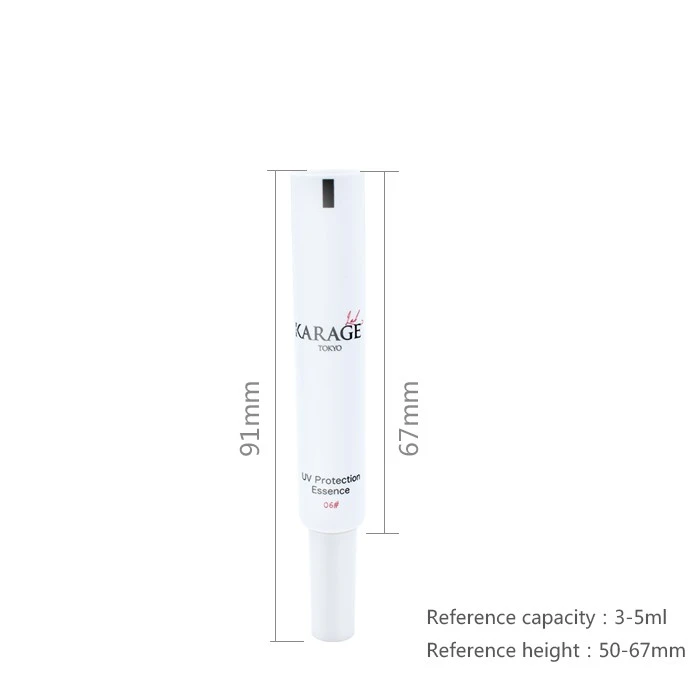 Smallest Diameter Trial Pack Plastic Packaging Tube