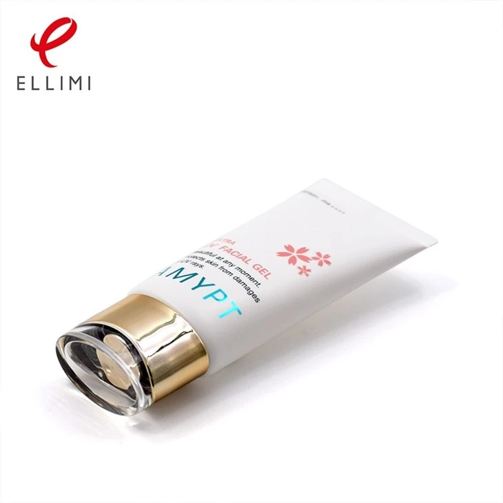 Acrylic Flat Tube For Sunscreen
