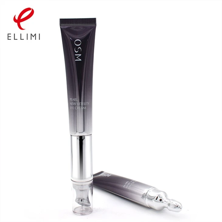 Aluminum Vibrating Head Eye Cream Tube