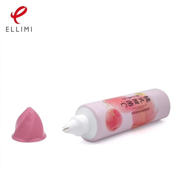 Aluminum Tube For Body Milk With Ice Cream Cap