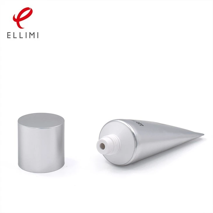 Aluminum Tube For Large Cap With Facial Cleanser