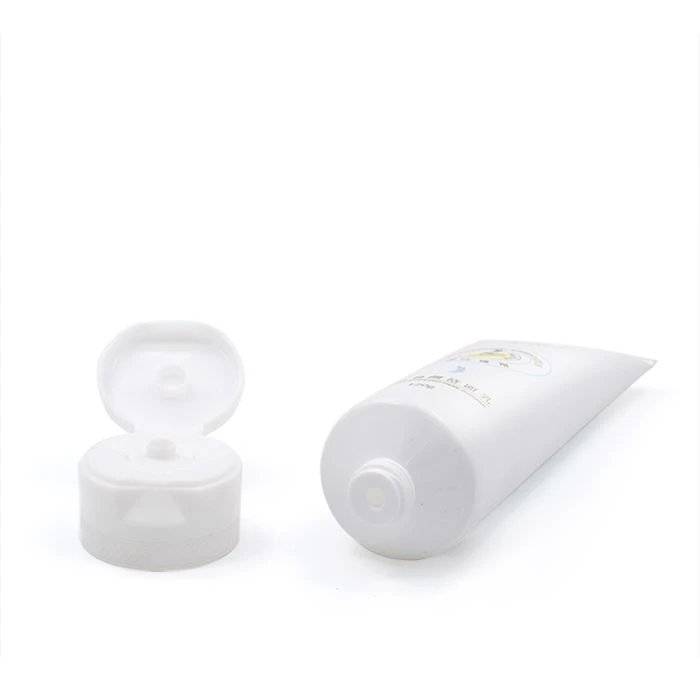 Cosmetic Flip Cap Tube For Facial Cleanser