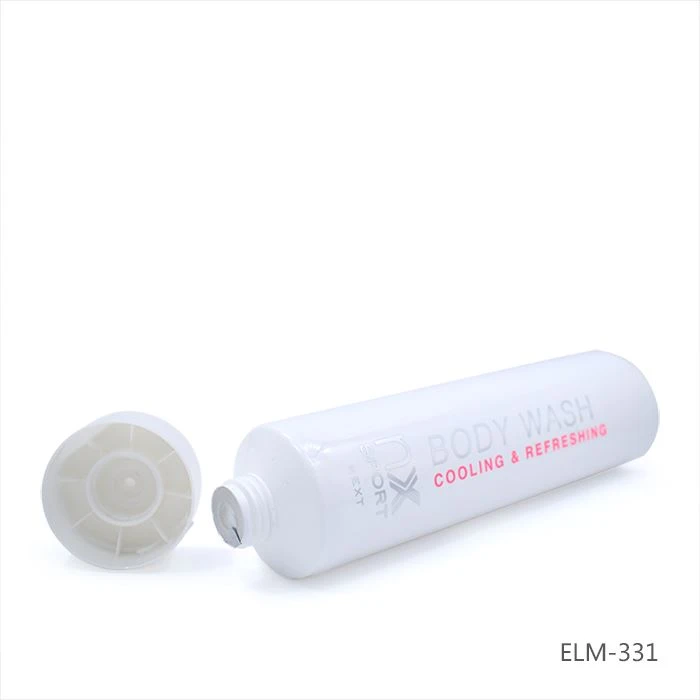 Cosmetic Plastic Soft Tube For Arc Flip Cap