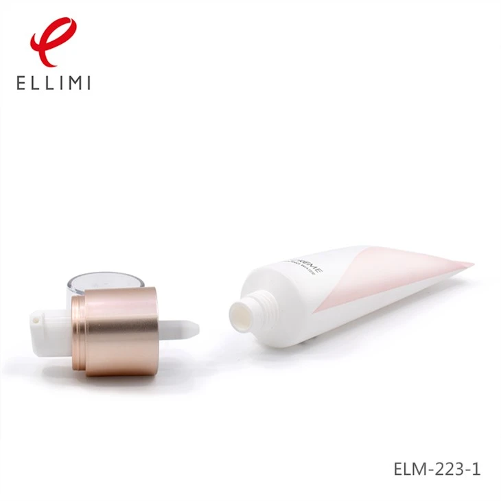 Cosmetic Plastic Soft Tube For Pump Cap
