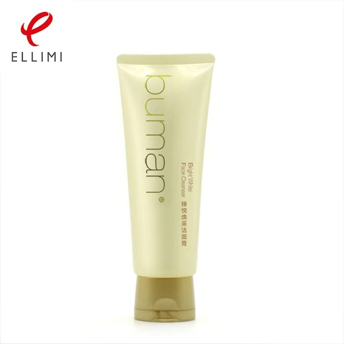 Cosmetic Plastic Tube For Bowl-shaped Flip Cap