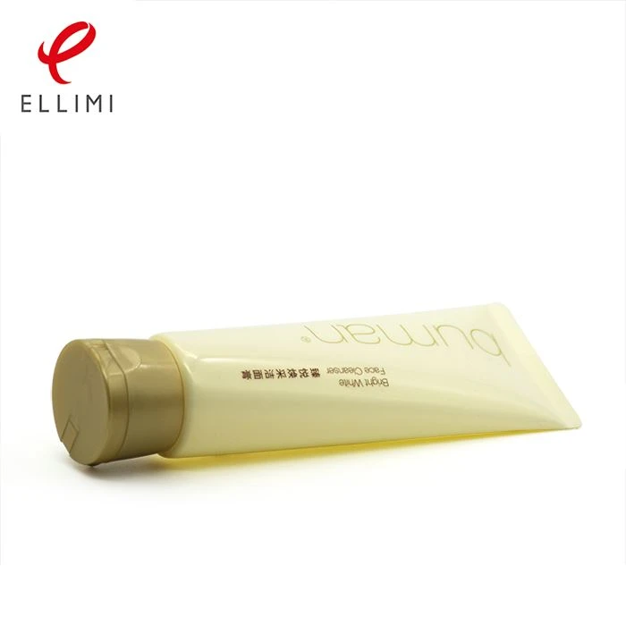 Cosmetic Plastic Tube For Bowl-shaped Flip Cap