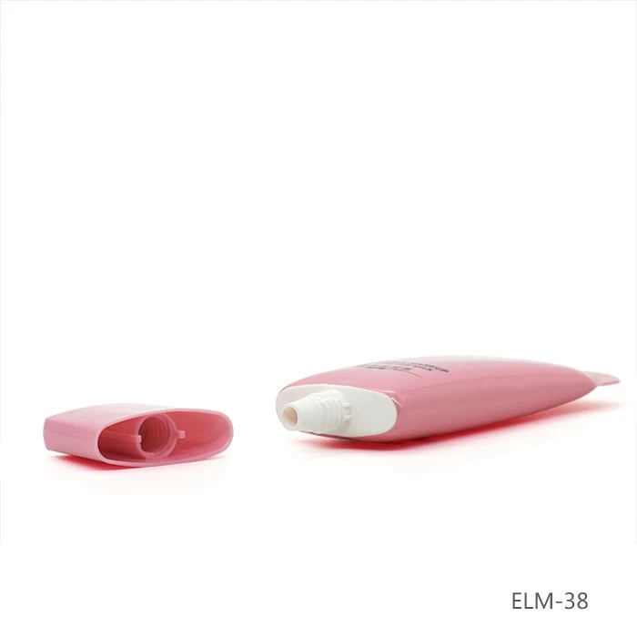 Cosmetic Plastic Tube For Extremely Flat Cap