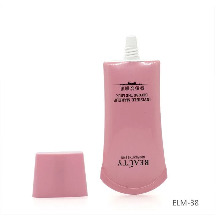Cosmetic Plastic Tube For Extremely Flat Cap