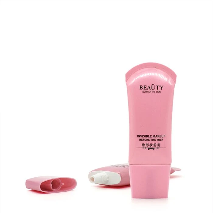 Cosmetic Plastic Tube For Extremely Flat Cap