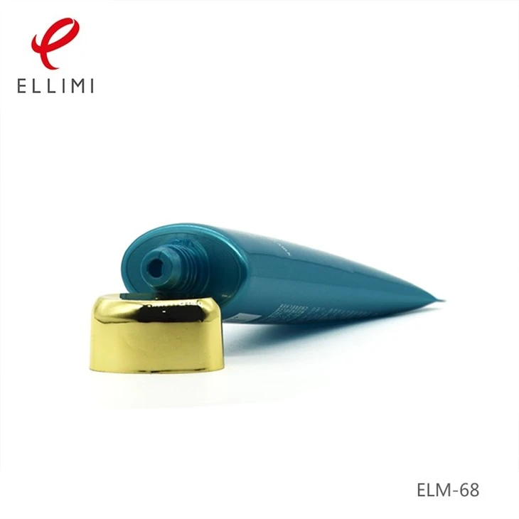 Cosmetic Plastic Tube For Fillet Flat Cap.