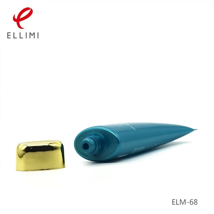 Cosmetic Plastic Tube For Fillet Flat Cap.