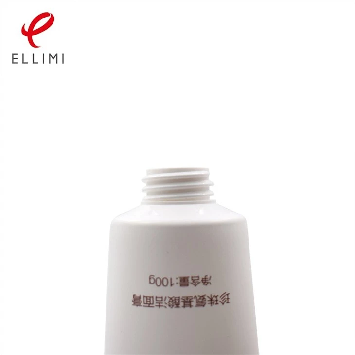 Cosmetic Tube For Flip Top Cap With Facial Cleanser