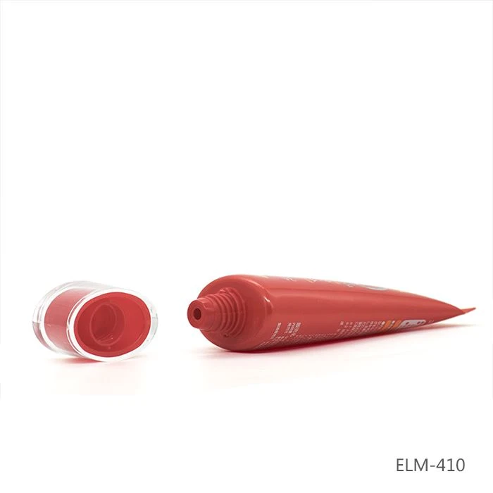 Cosmetic Plastic Tube With Acrylic Low Flat Cap