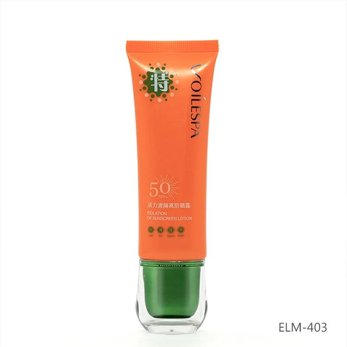 Cosmetic Plastic Tube With Sunscreen
