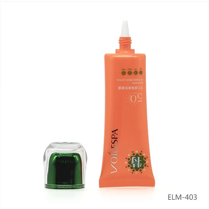Cosmetic Plastic Tube With Sunscreen
