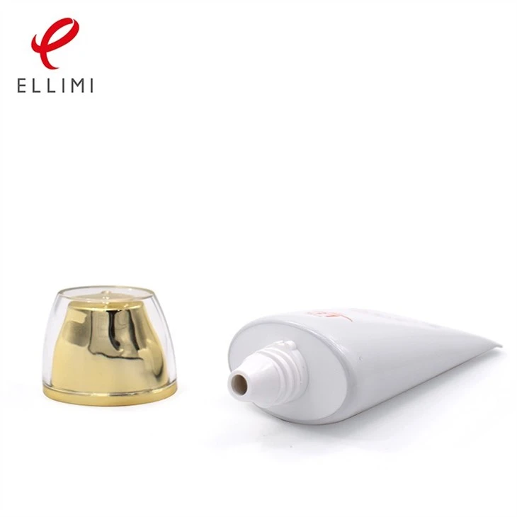 Cosmetic Tube For Acrylic Cap With Sunscreen
