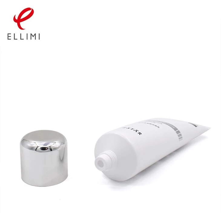 Cosmetic Tube With Double Layer Screw Cap
