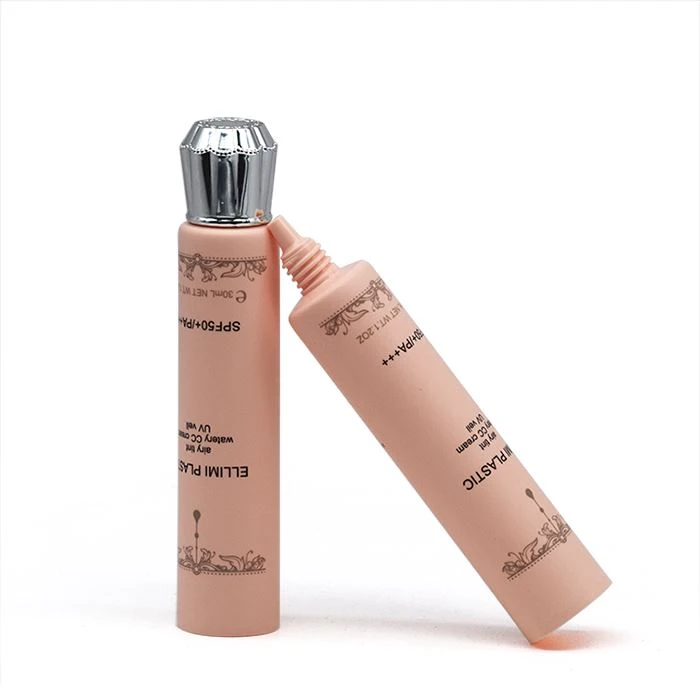 Cosmetic Tube With Flower Cap