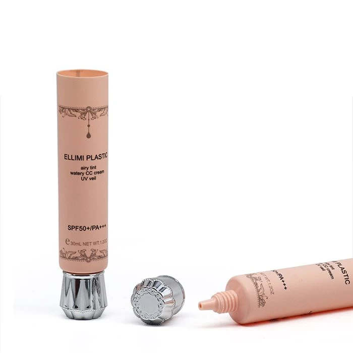 Cosmetic Tube With Flower Cap