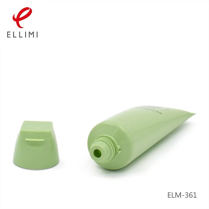 Green Facial Cleanser Cosmetic Packaging