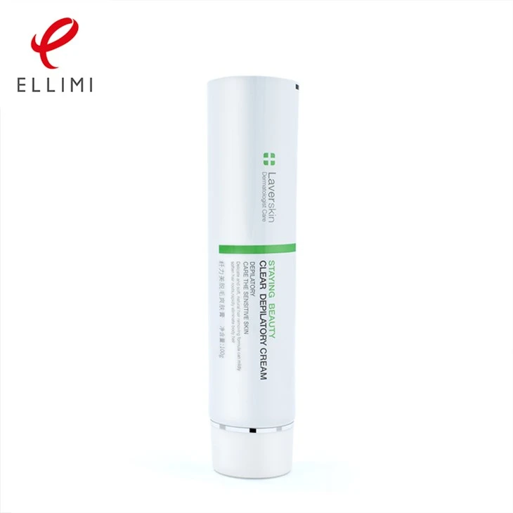 Oval Aluminum Tube For Facial Cleanser