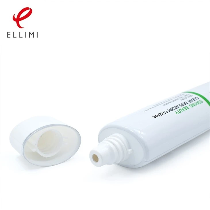 Oval Aluminum Tube For Facial Cleanser