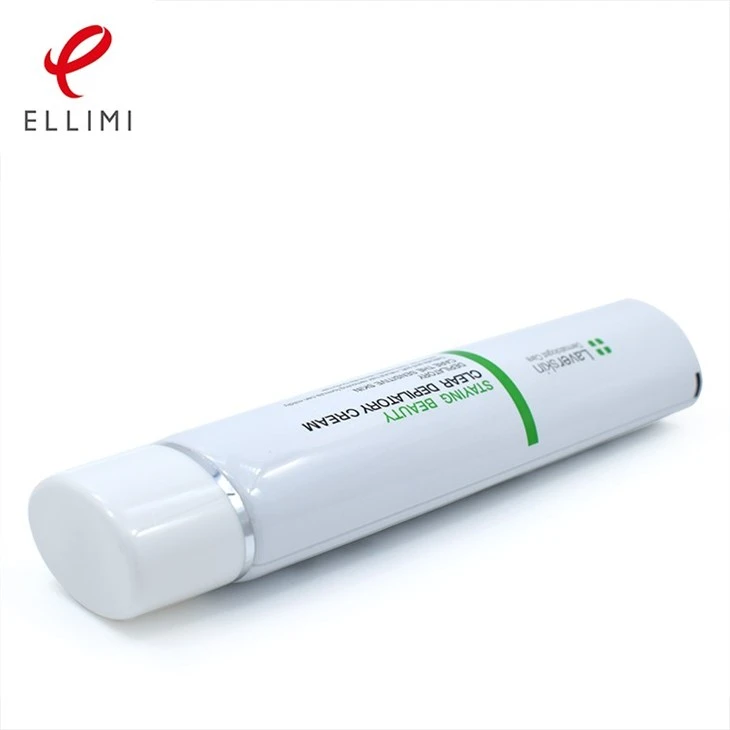 Oval Aluminum Tube For Facial Cleanser