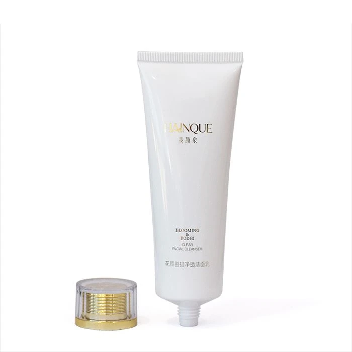 Plastic Facial Cleanser Packaging Tube