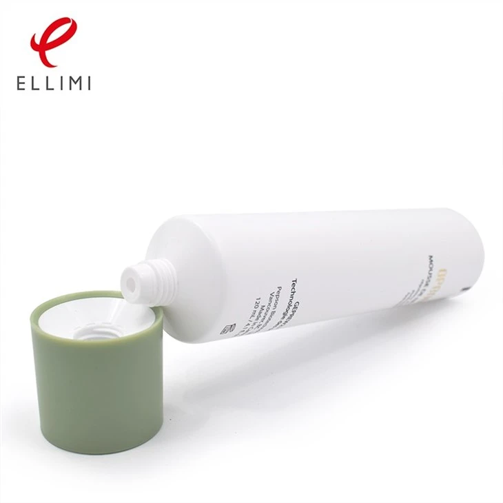 Plastic Tube For Facial Cleanser With Pillow Cap