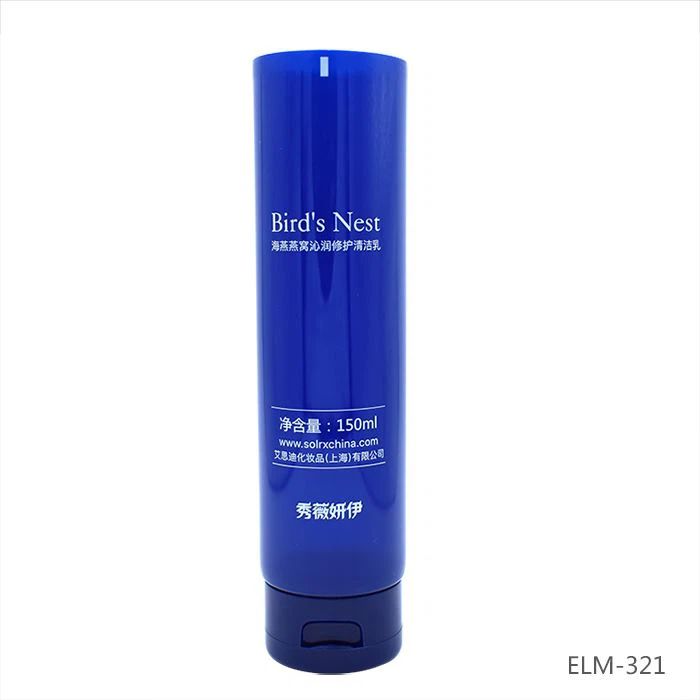 Round Cosmetic Plastic Tube For Body Milk
