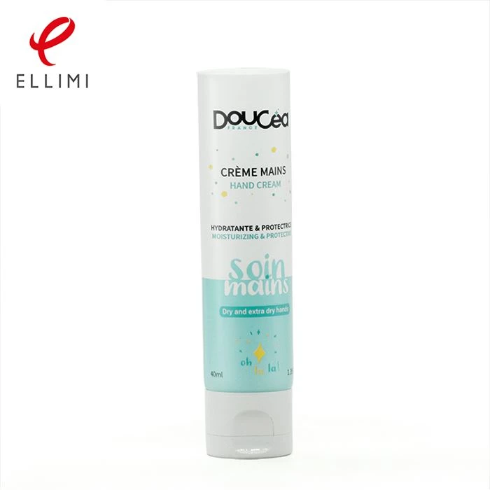 Cosmetic Plastic Flip Top Cap For Facial Cleanser