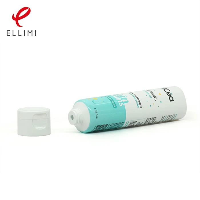 Cosmetic Plastic Flip Top Cap For Facial Cleanser