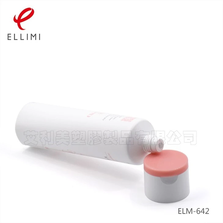 Round Plastic Tube For Facial Cream
