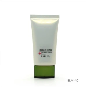 Cosmetic Plastic Tube For Acrylic Low Flat Cap