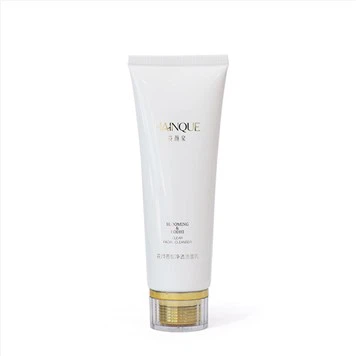 Plastic Facial Cleanser Packaging Tube