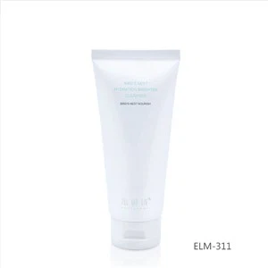 Round Flip Cap Tube For Facial Cleanser