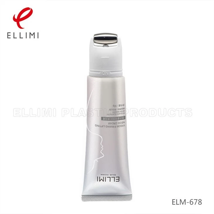 Aluminum Cosmetic Packaging With Stainless Steel Roller
