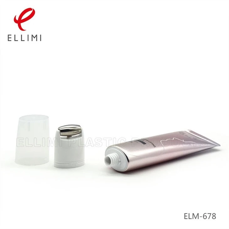 Aluminum Cosmetic Packaging With Stainless Steel Roller