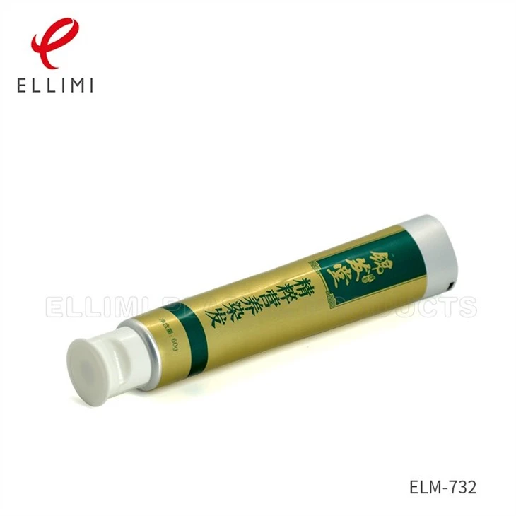 Aluminum Squeeze Tube For Hair Cream