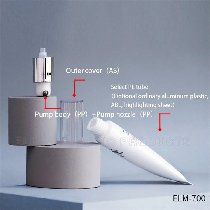 Ball Bearing PE Cosmetic Tube