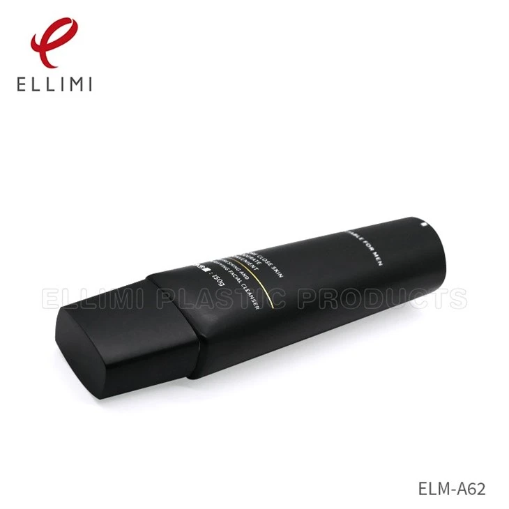 Black Cosmetic Plastic Tube
