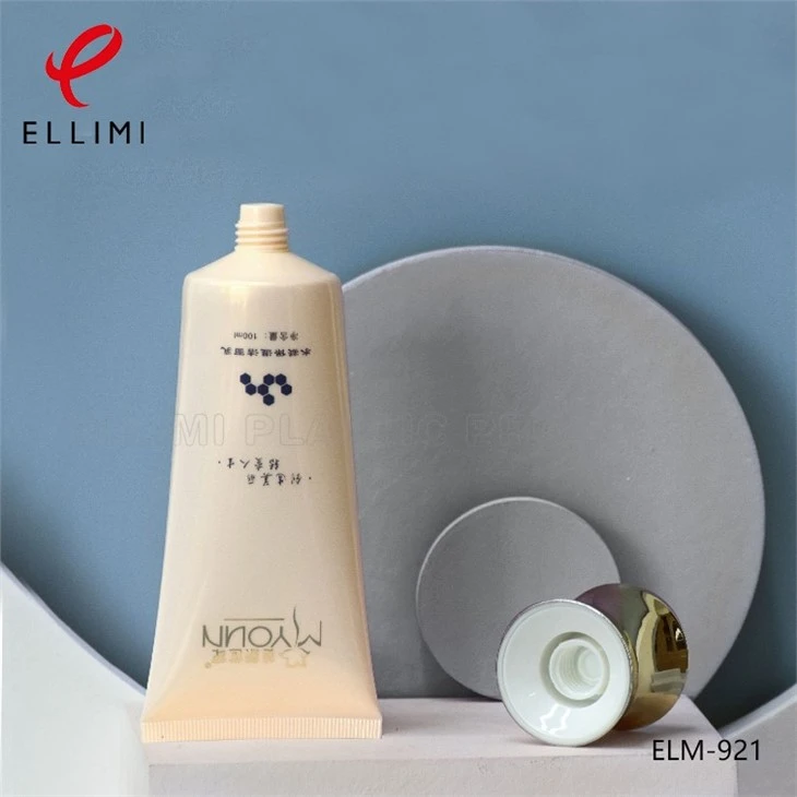 Cosmetic Plastic Tube With Caps