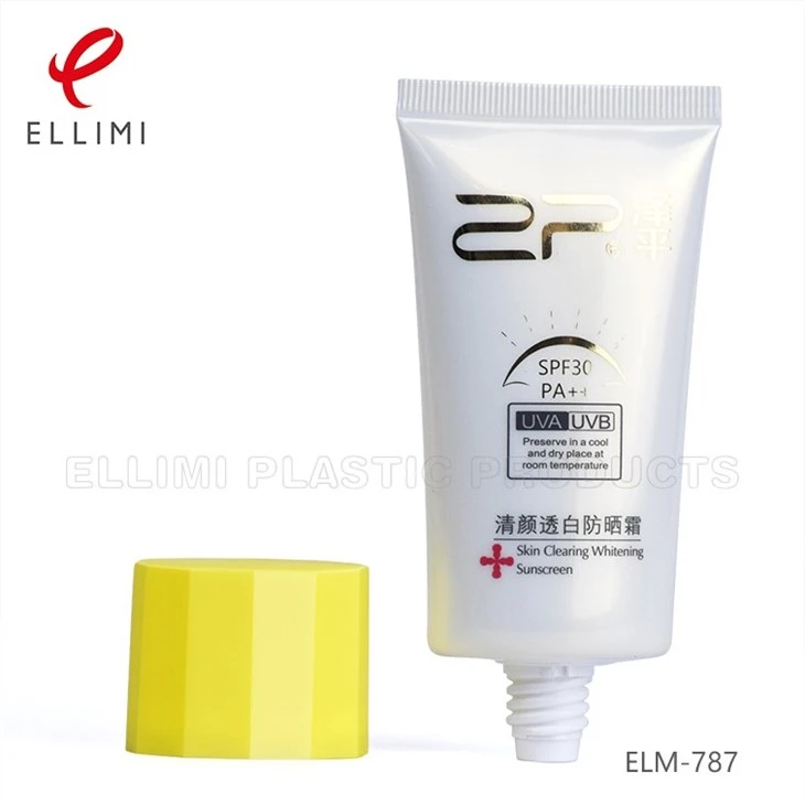 Cosmetic Soft Tube For Sunscreen