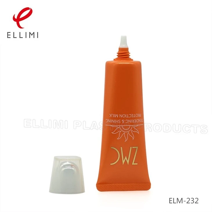 Cosmetic Tube Packaging For Sunscreen