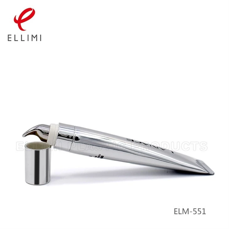 Empty Aluminum Plastic Eye Cream Tubes