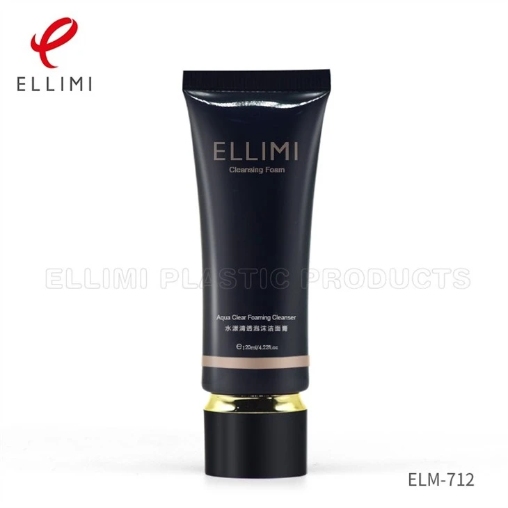 Empty Black Cosmetic Tubes