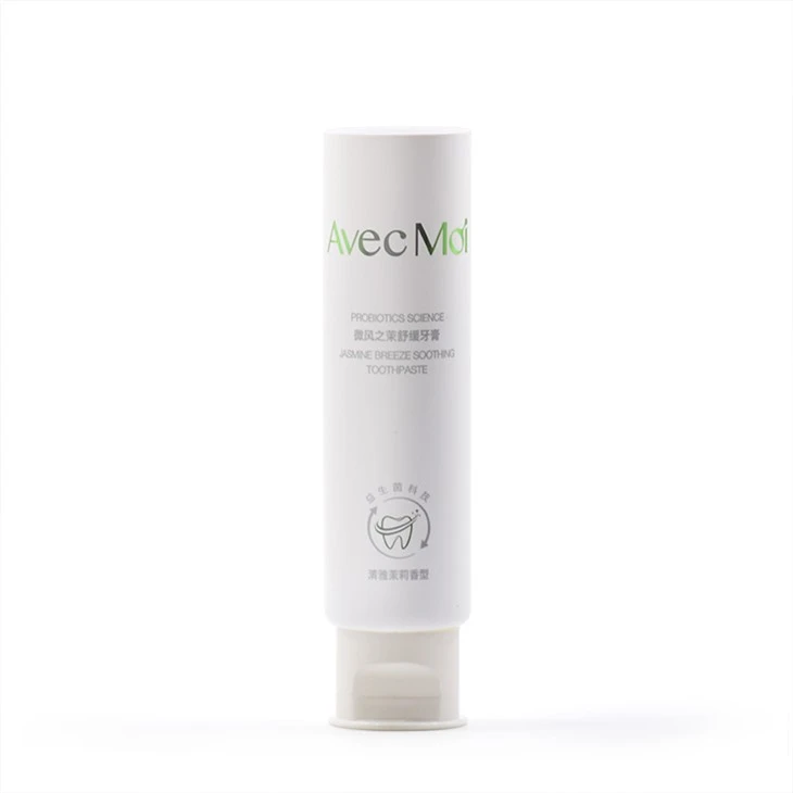 Empty PE Toothpaste Tube