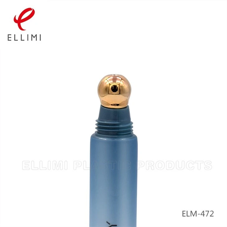 Eye Cream Tube With Zinc Alloy Massager