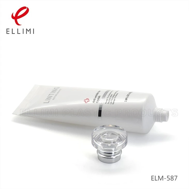 Facial Cleanser Tube With Acrylic Cap